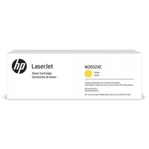 HP W2032XC - Toner HP 415X żółty do HP Color LaserJet Pro M 454, M470, M479